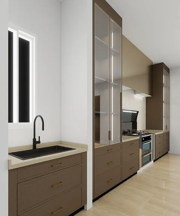 Luxury modern kitchen Whitby custom cabinetry