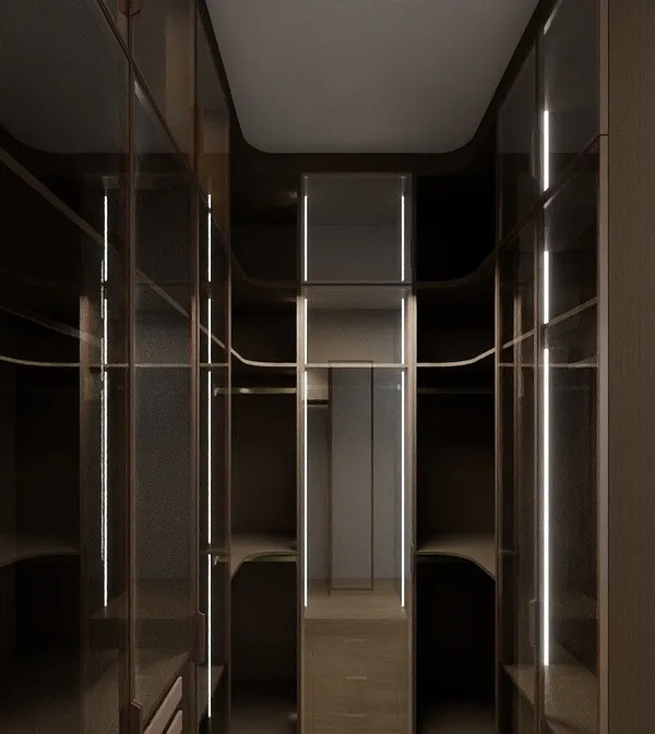 Contemporary home interior custom millwork Whitby