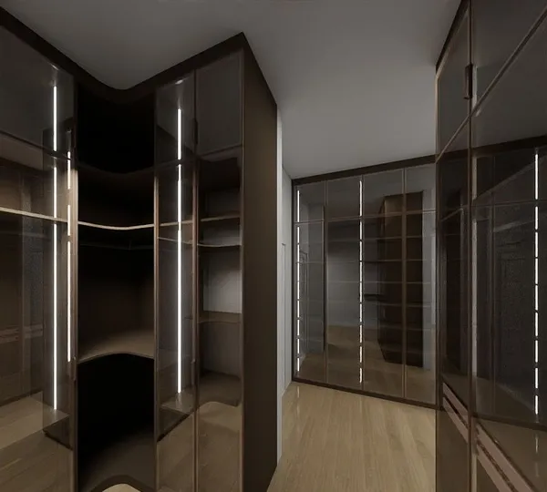 Luxury bedroom built-in closet Whitby