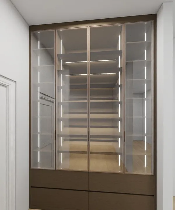 Built-in cabinetry bedroom Whitby luxury