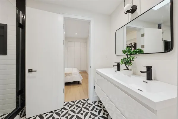 Laundry room cabinetry white contemporary design